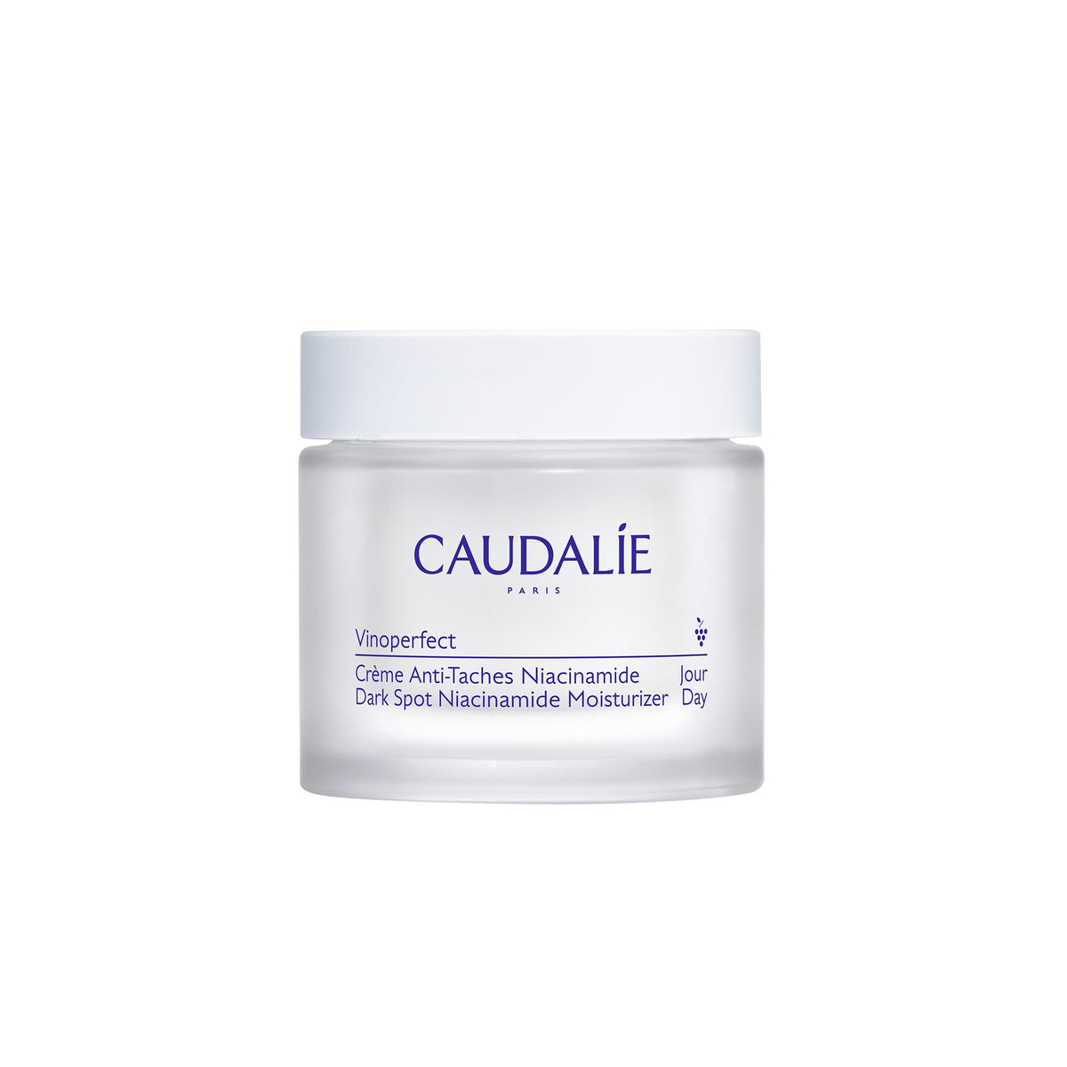 Caudalie Vinoperfect Brightening Moisturizer bottle for smooth daily glow