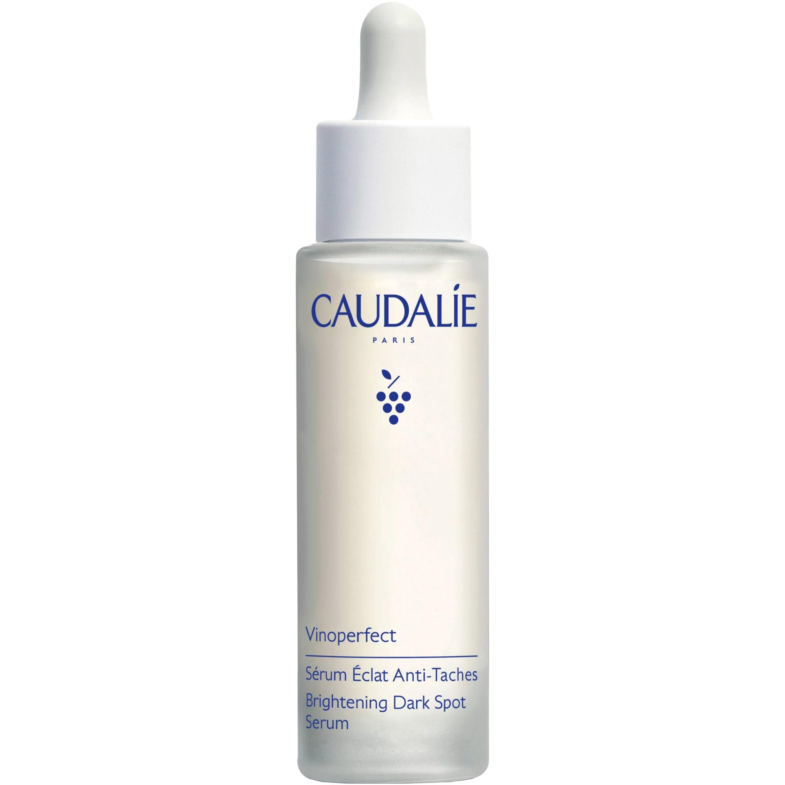 Caudalie Vinoperfect brightening serum bottle for radiant, even skin tone