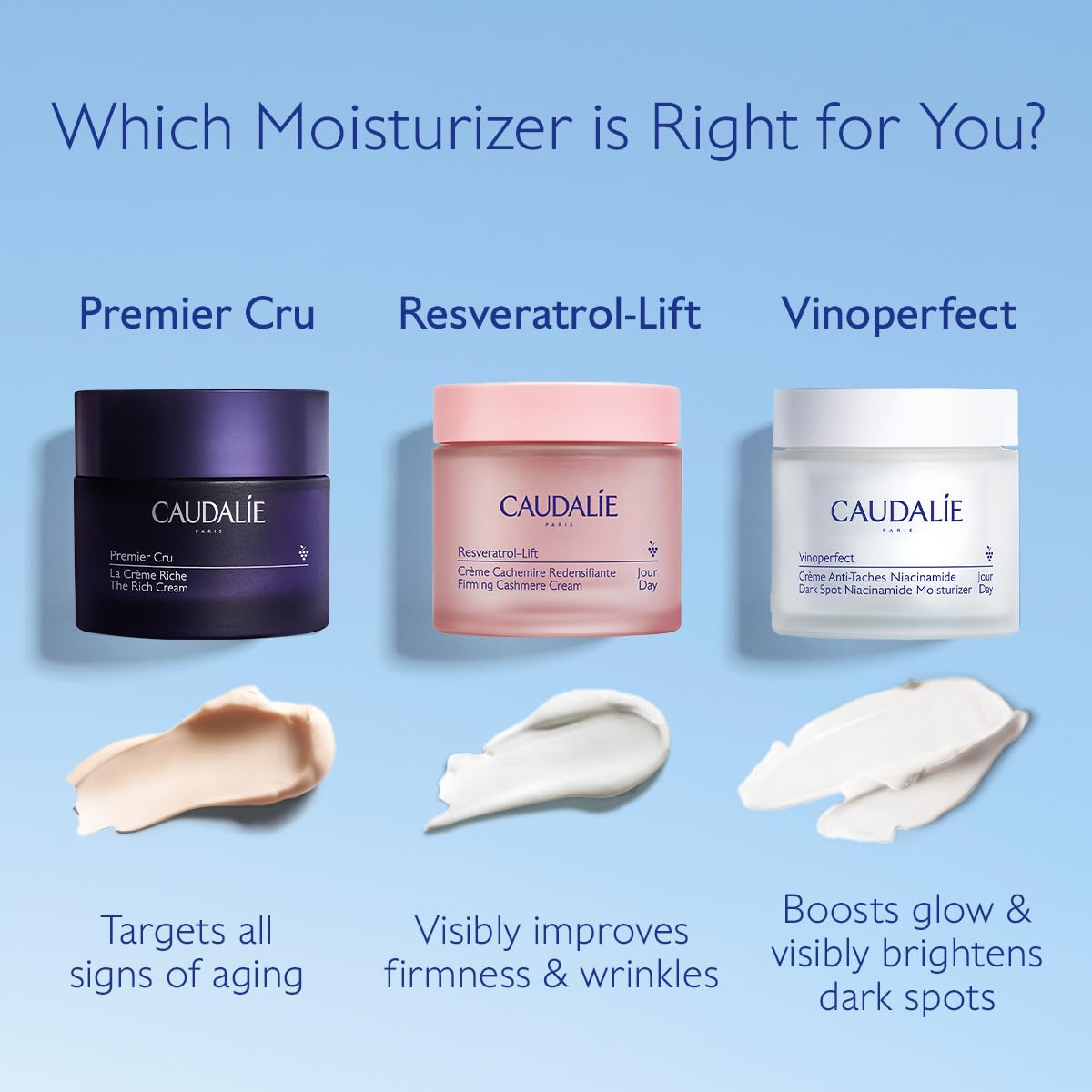 Caudalie Vinoperfect refill pod packaging illustrating sustainable refill system