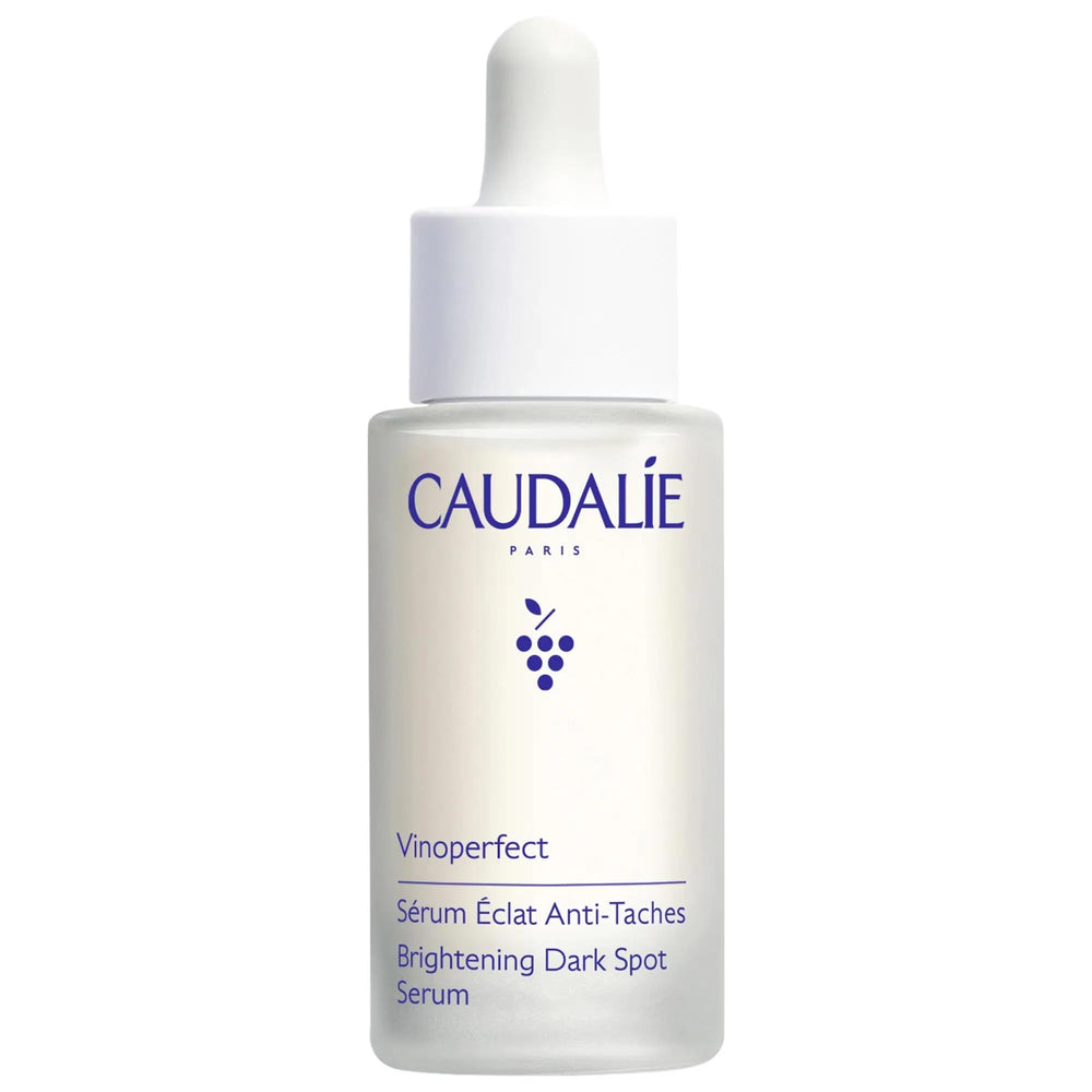 Caudalie Vinoperfect serum bottle front for brightening skincare
