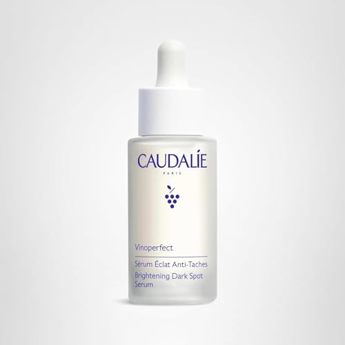 Caudalie Vinoperfect serum in an evening skincare routine
