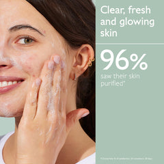 Caudalie Vinopure foam texture image suggests gentle daily cleansing.