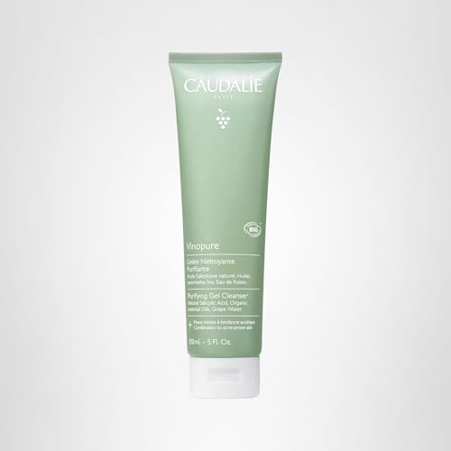 Caudalie Vinopure clinical-results-visual hints purified skin outcomes.