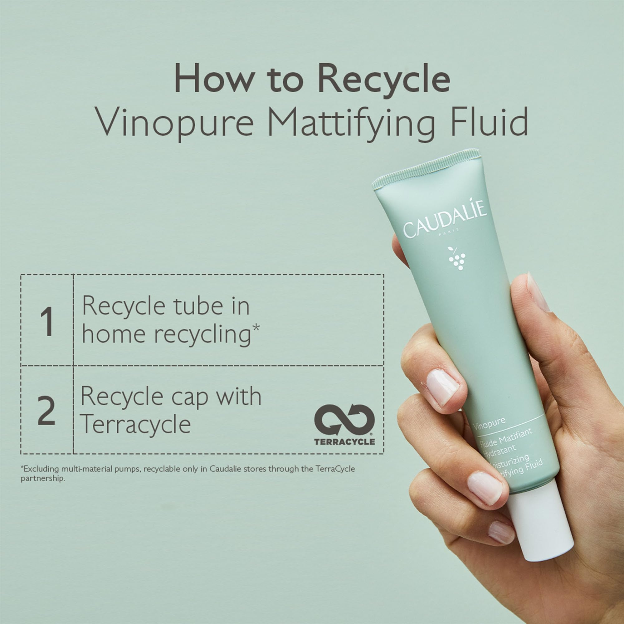 Caudalie Vinopure gel texture delivers refreshing, fast-absorbing hydration during morning routines.