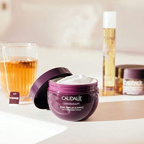 Caudalie Vinosculpt application shot ideal for massaging arms and buttocks.