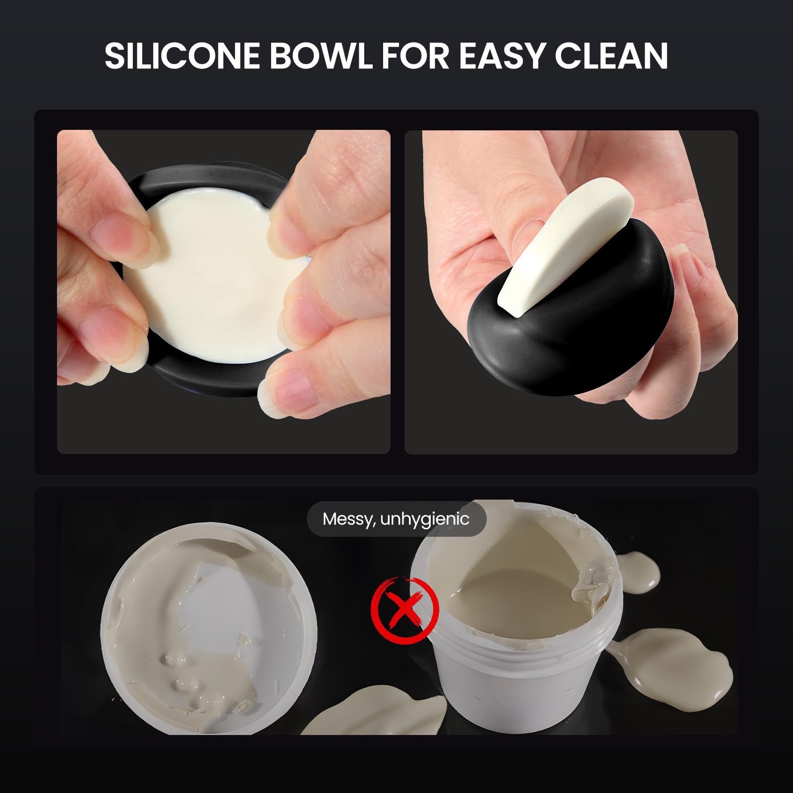 CAVSTORM nose wax kit post-wax oil for easy cleanup.