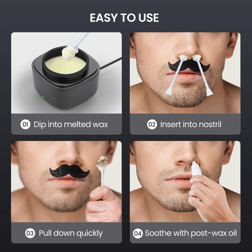 CAVSTORM nose wax kit upgraded capacity bowl for full dip.