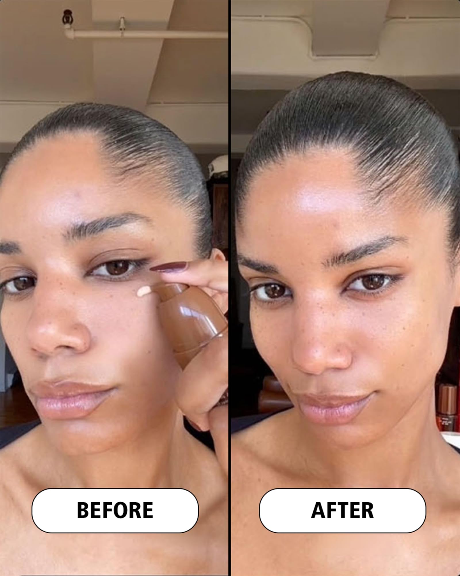 Cay Skin Isle Glow texture close-up shows lightweight, creamy consistency.
