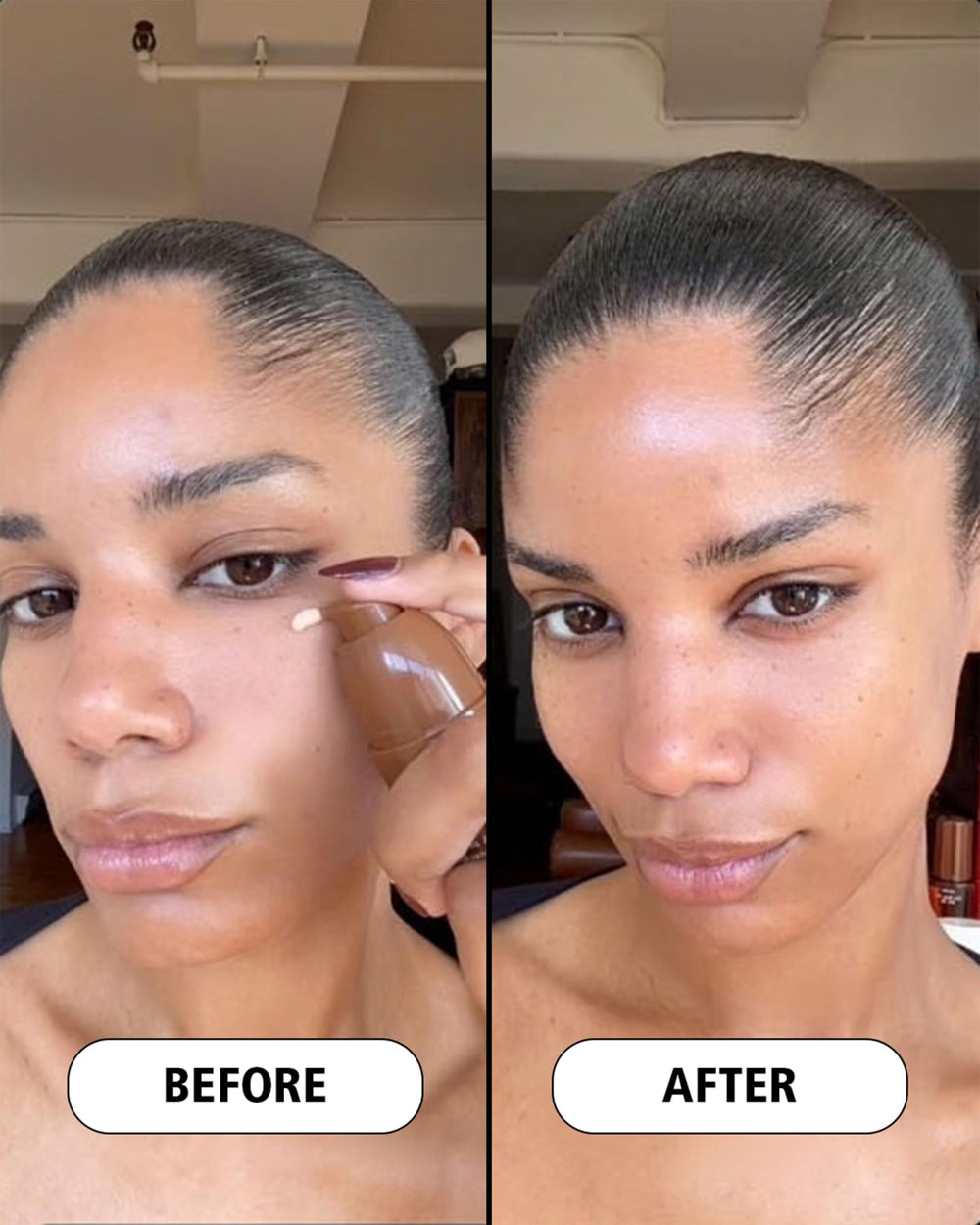 Cay Skin Isle Glow texture close-up shows lightweight, creamy consistency.