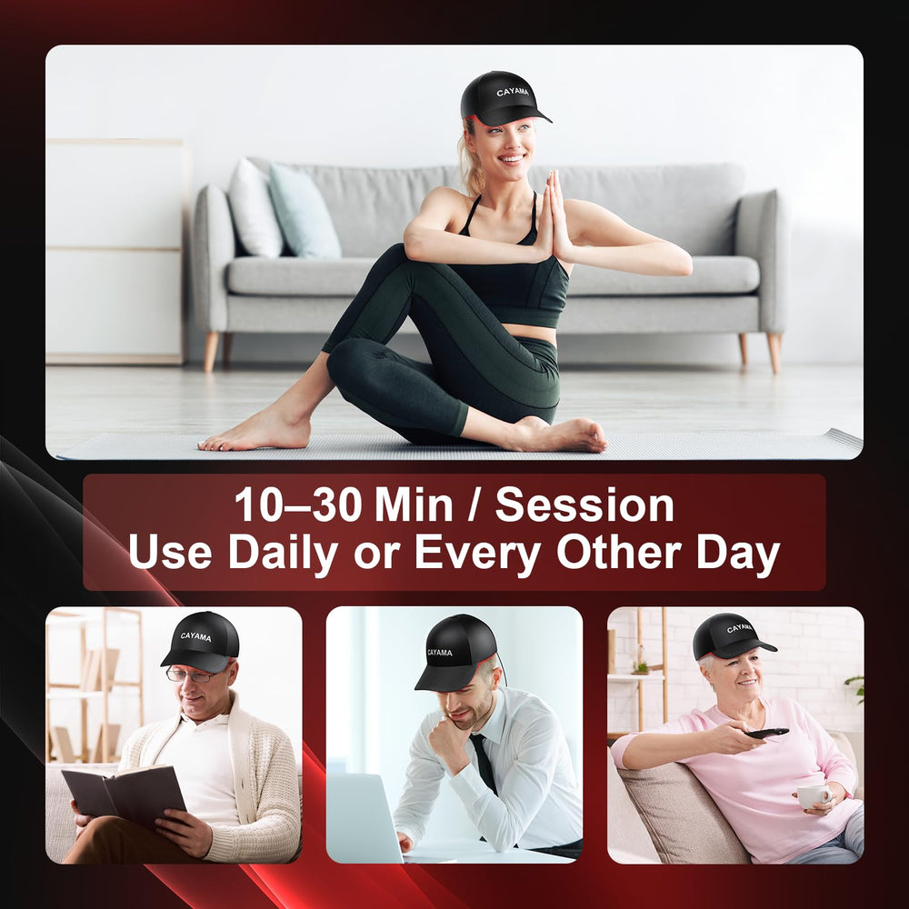 CAYAMA easy daily routine for at-home light-based care