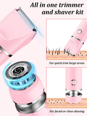 Cayzor Bikini Trimmer wet-dry-use for convenient grooming anytime.