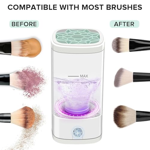 Cbsrvmlp dryer-holder feature demonstrates integrated drying for brushes after cleaning.