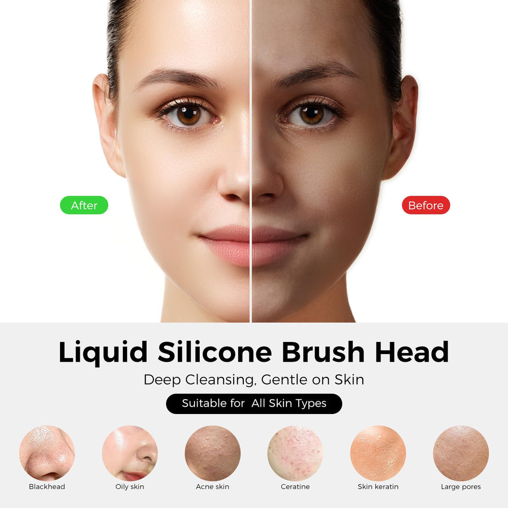 Ccigedy warming function at 55C helps loosen makeup and impurities