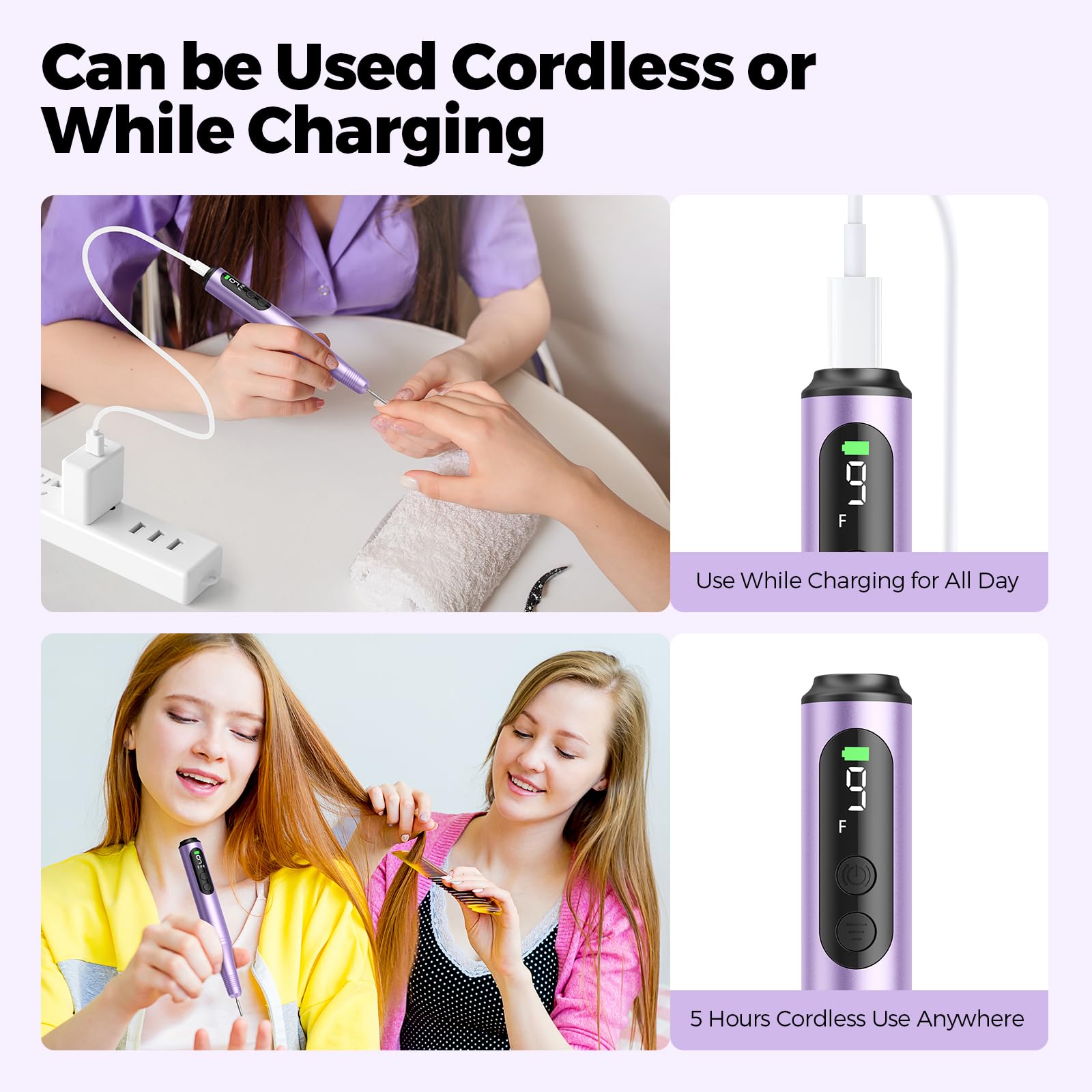 Ccigedy diamond bit for cuticle care delivers precise trimming.