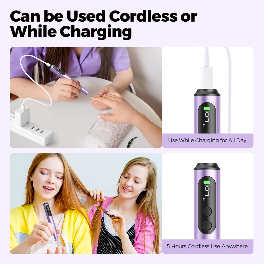 Ccigedy diamond bit for cuticle care delivers precise trimming.