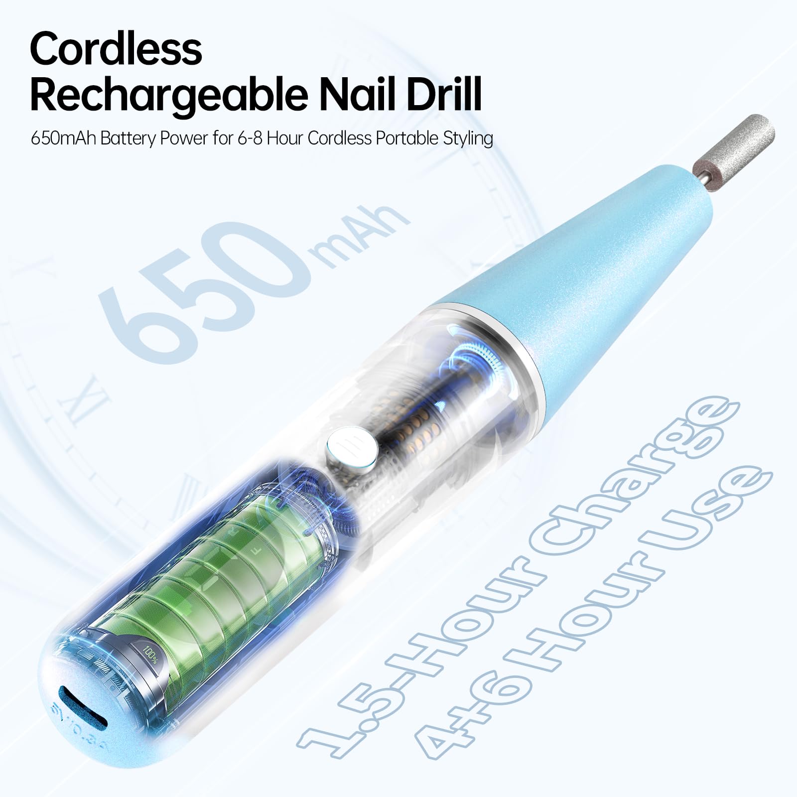 Ccigedy ultra-lightweight design at 0.2 pounds supports easy handling.