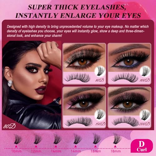 CCODDY Bombshell X soft silk mink hair mimics natural lashes