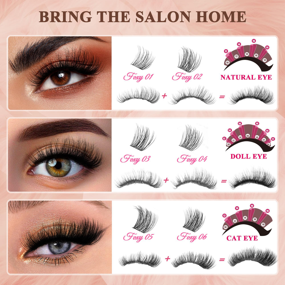 CCODDY Foxy Beauty lash applicator enables precise placement.