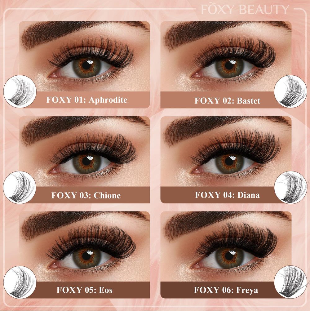 CCODDY Foxy Beauty bond and seal for longer hold and neat finish.