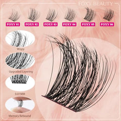 CCODDY Foxy Beauty D Curl bundle delivers lift with clusters.