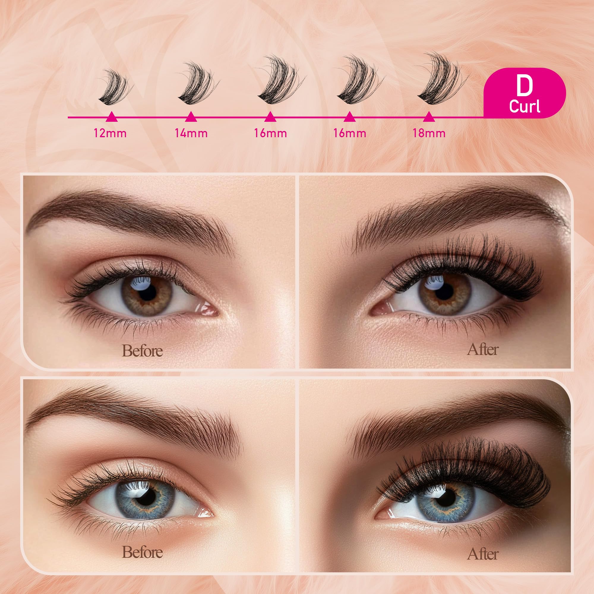 CCODDY Foxy Beauty eyelash remover for gentle clean removal.