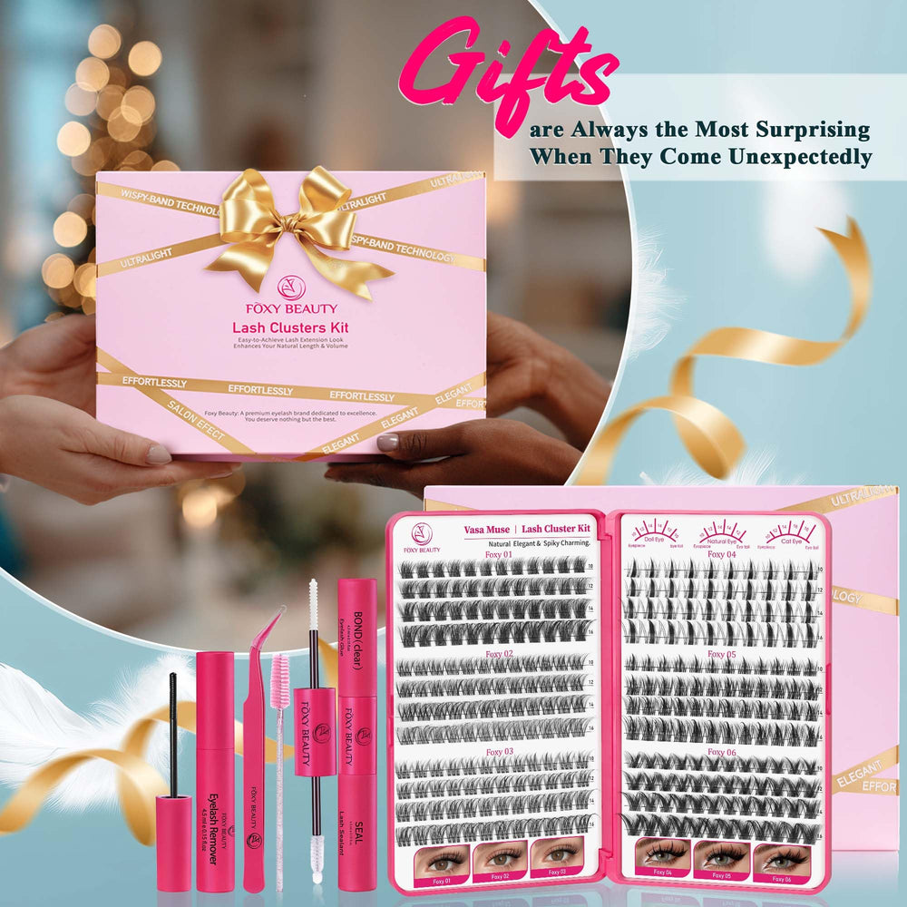 CCODDY Vasa Muse application process guide for DIY lash kits.