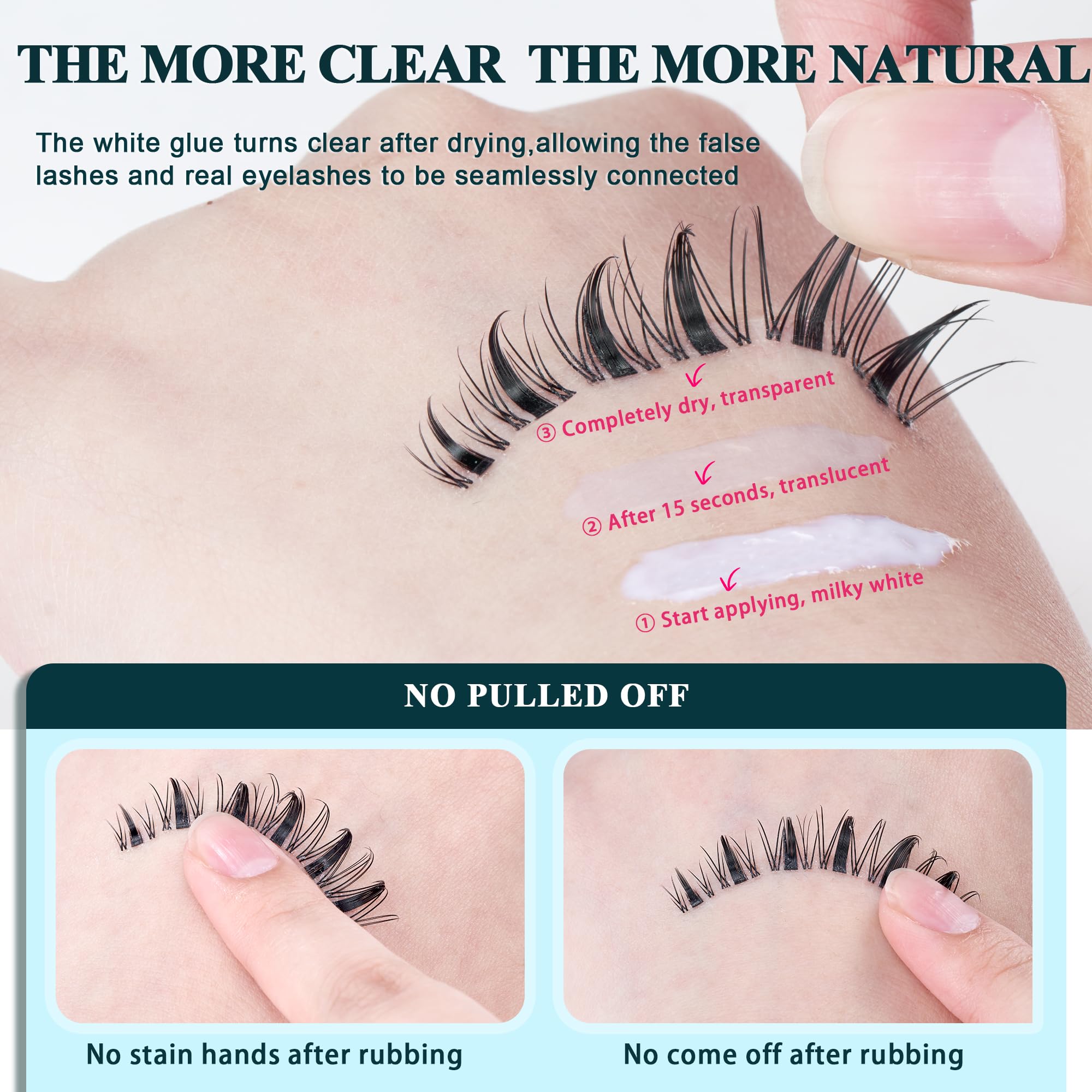 CCODDY Vasa Muse bond seal pack for secure, long wear results.
