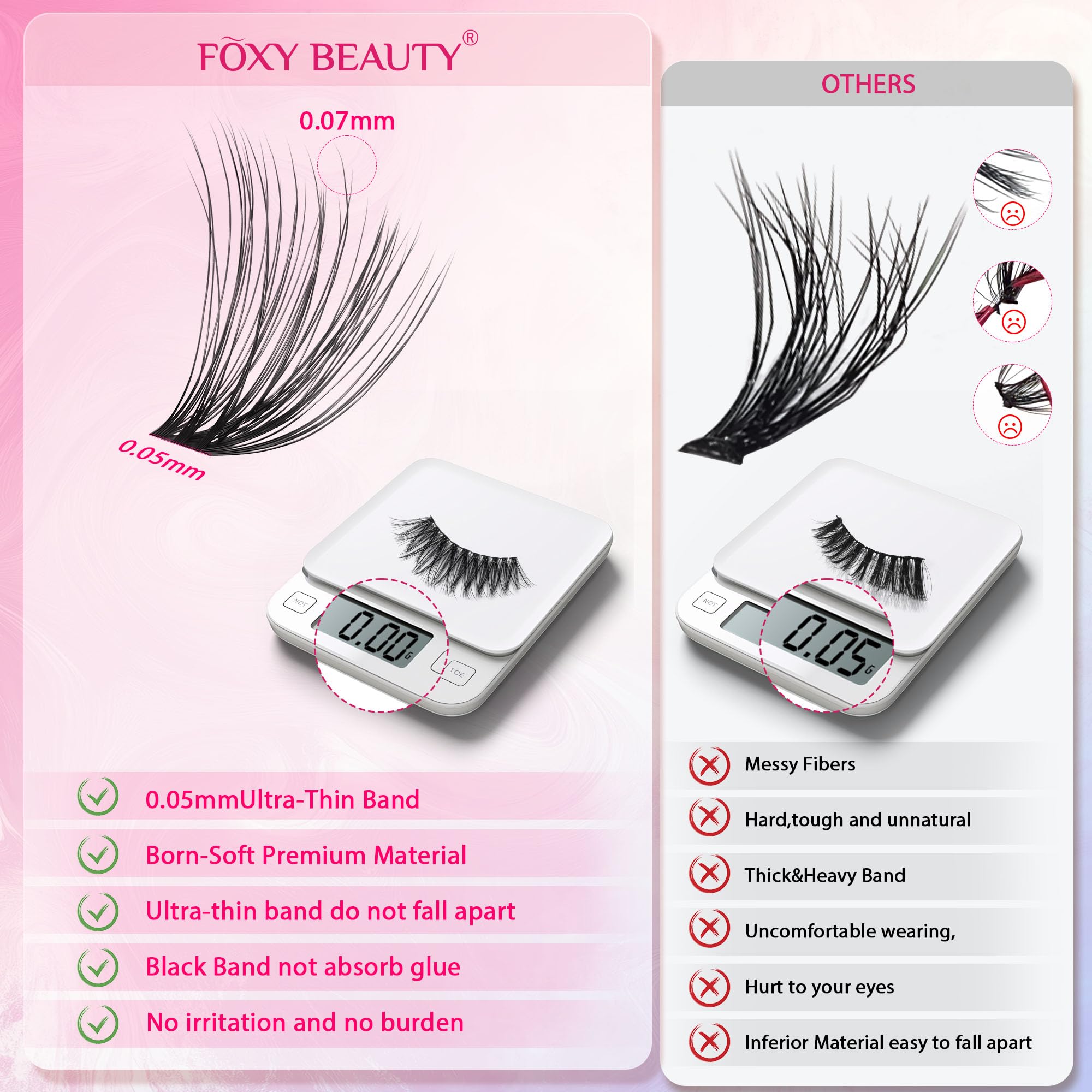 CCODDY Waltz Remover enables easy removal with minimal lash stress.
