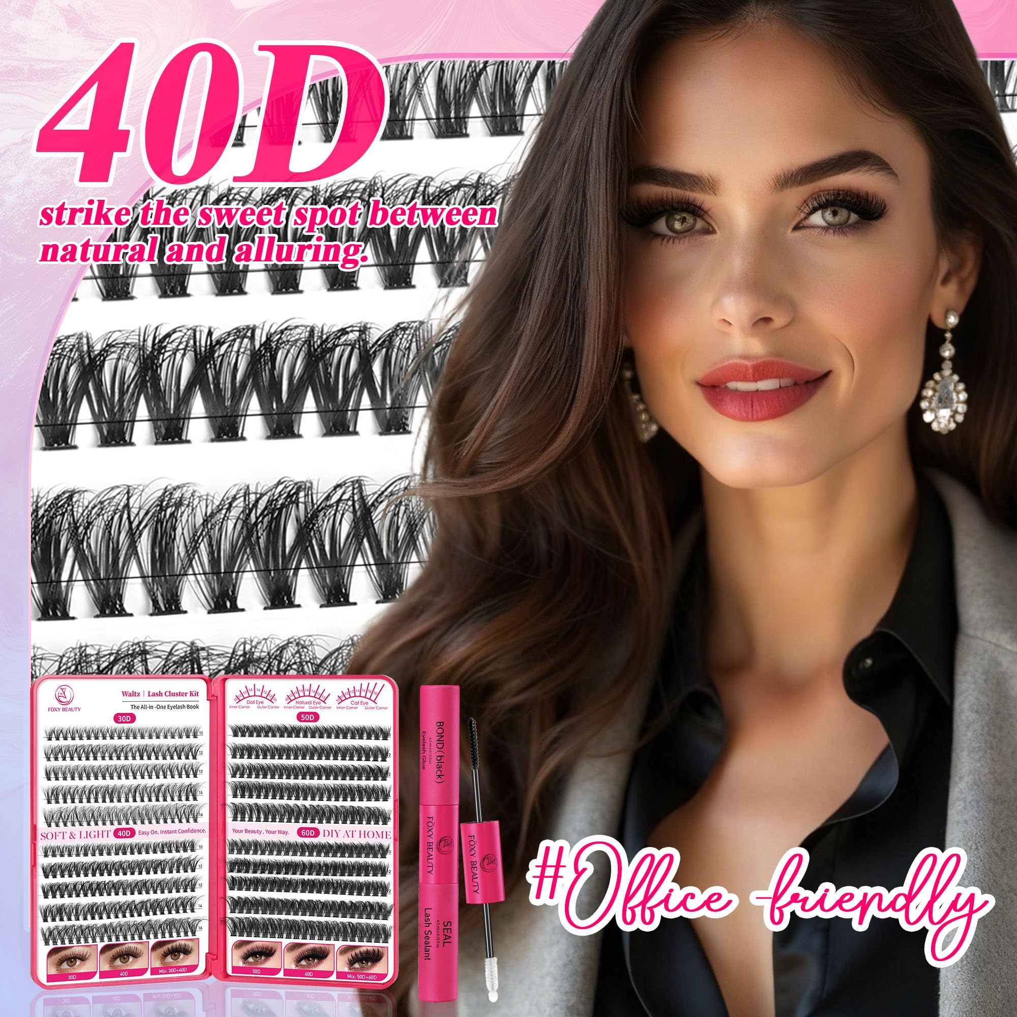 CCODDY Waltz 30D-60D options emphasize versatile lash lengths for various looks.