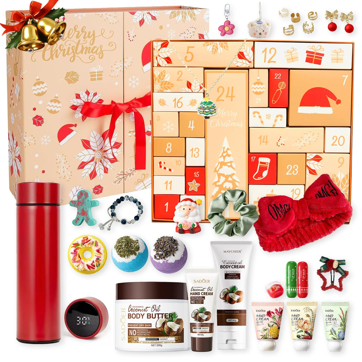 Cdixt Advent Calendar 2025 day 1 unboxing reveals mini skincare and accessories for festive self-care.
