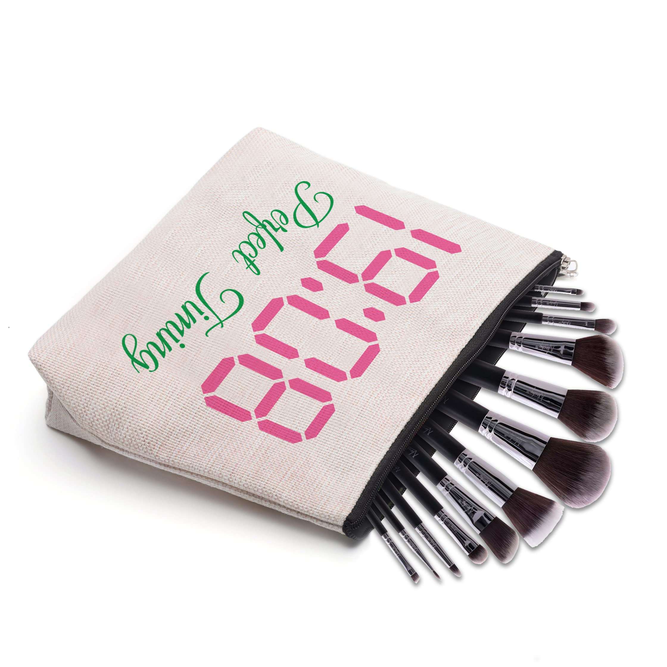 CEASQVAA travel pouch cosmetic bag doubles as gift bag for on-the-go use