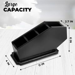 CEFRECO coffin brush holder inside compartments for brushes and tools
