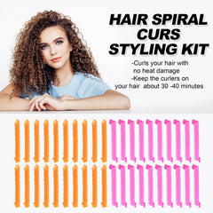 CEKEME soft reusable rollers closeup highlights comfortable snag-free material