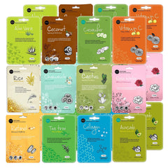 Celavi Essence Mask Avocado sheet for deep hydration and refreshed skin
