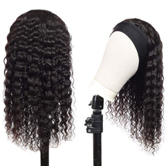 Celiarita headband wig deep wave 20inch cap detail reveals secure fit