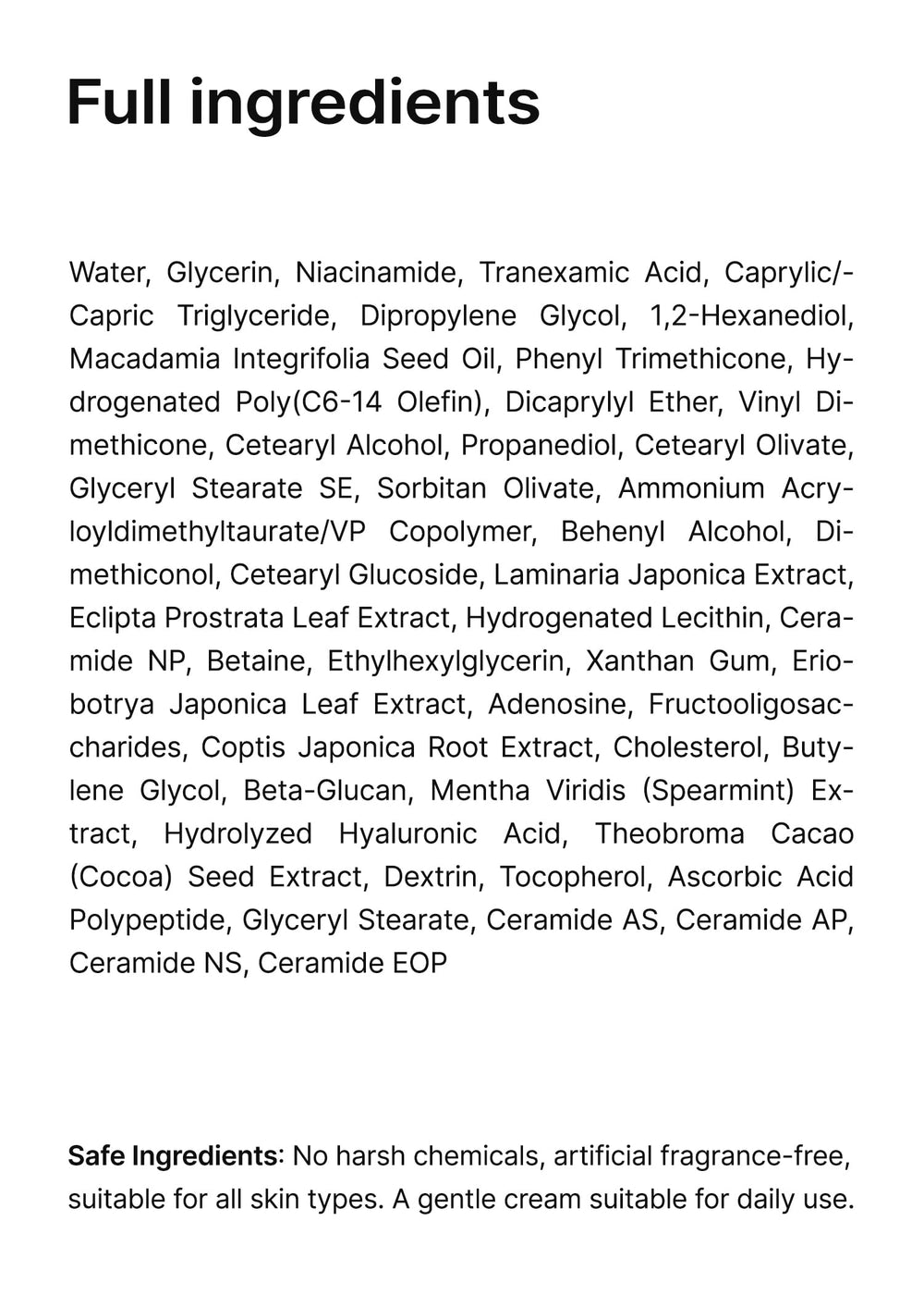 Clinical trials indicate moisture and even tone improvements with Celimax.