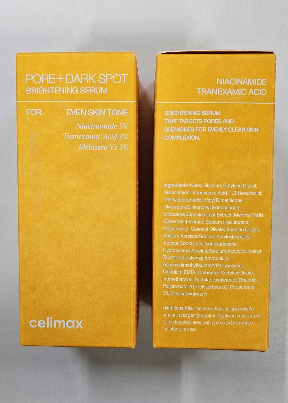 Celimax Night routine with serum closeup invites nightly self-care for refreshed morning skin.
