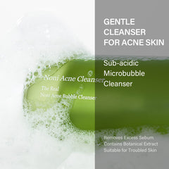 Celimax Noni Bubble Cleanser foam lather showing gentle cleansing with refreshing feel
