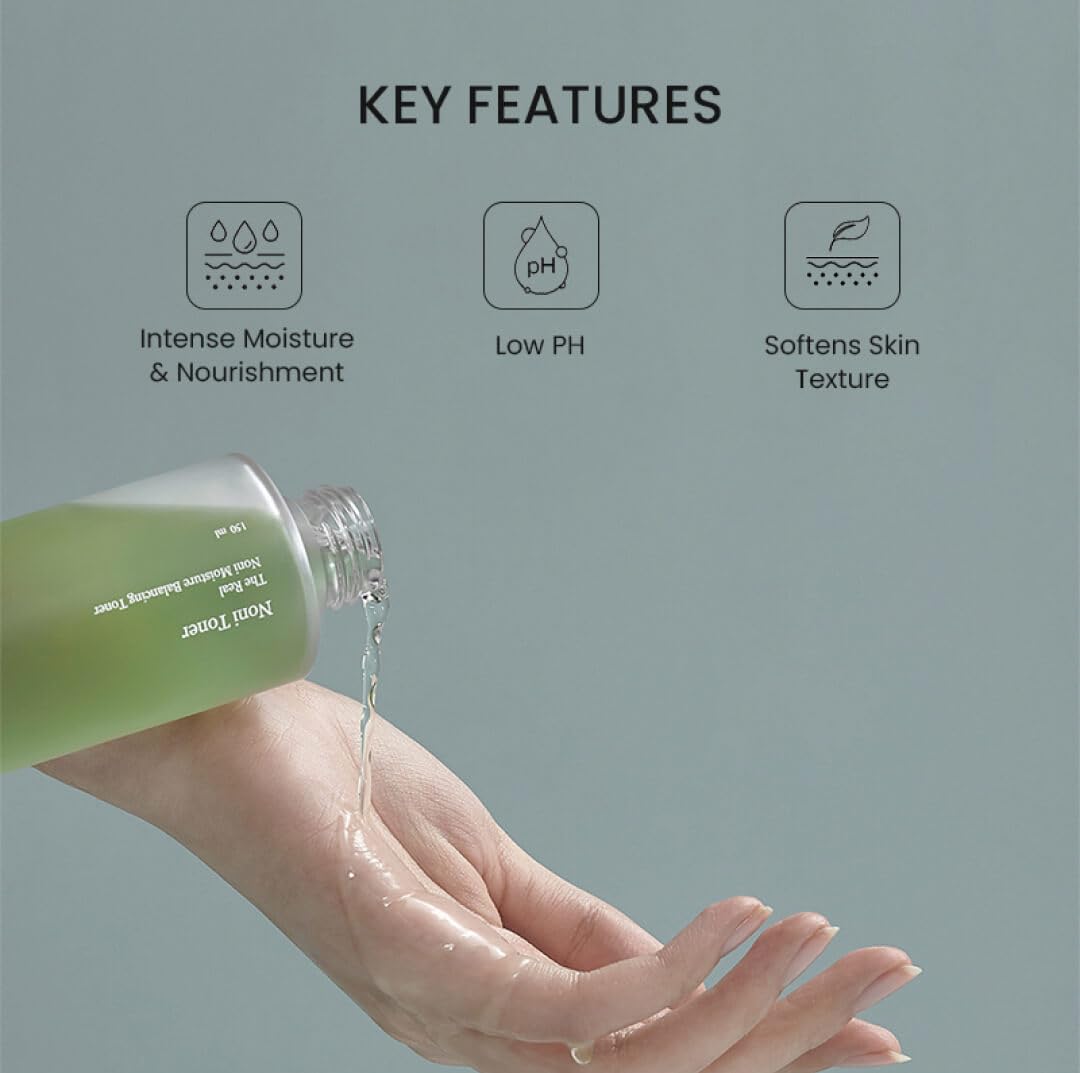 Celimax Noni Moisture Toner HYDROVANCE image shows deep hydration penetration