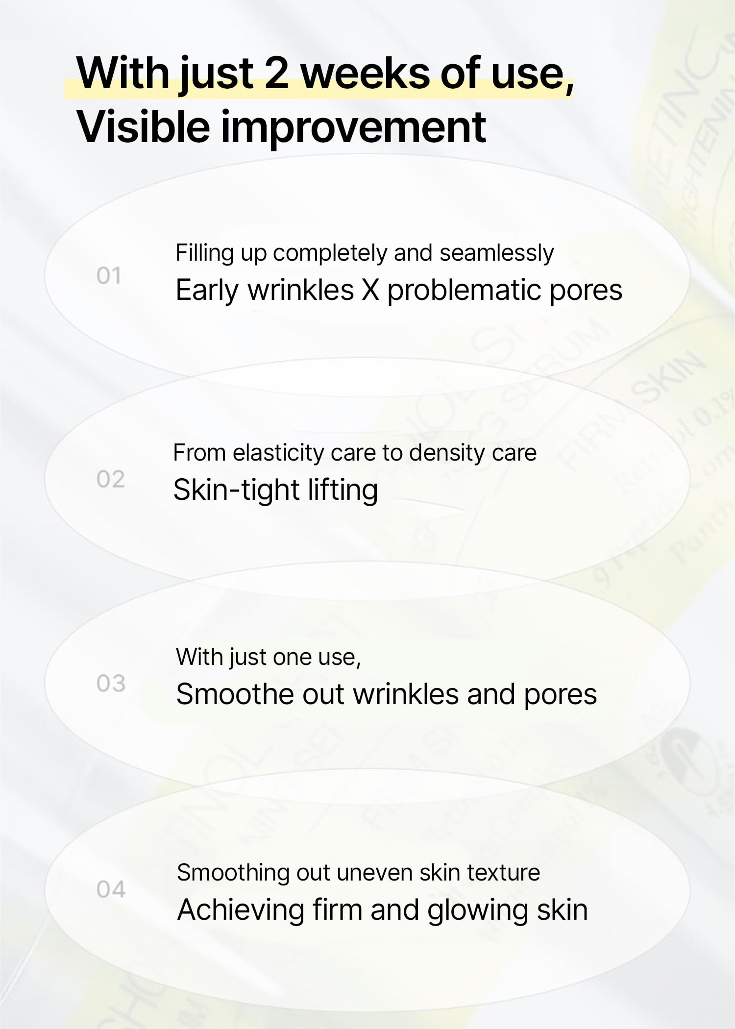 Celimax Vita A Shot demonstrates rapid absorption on skin.