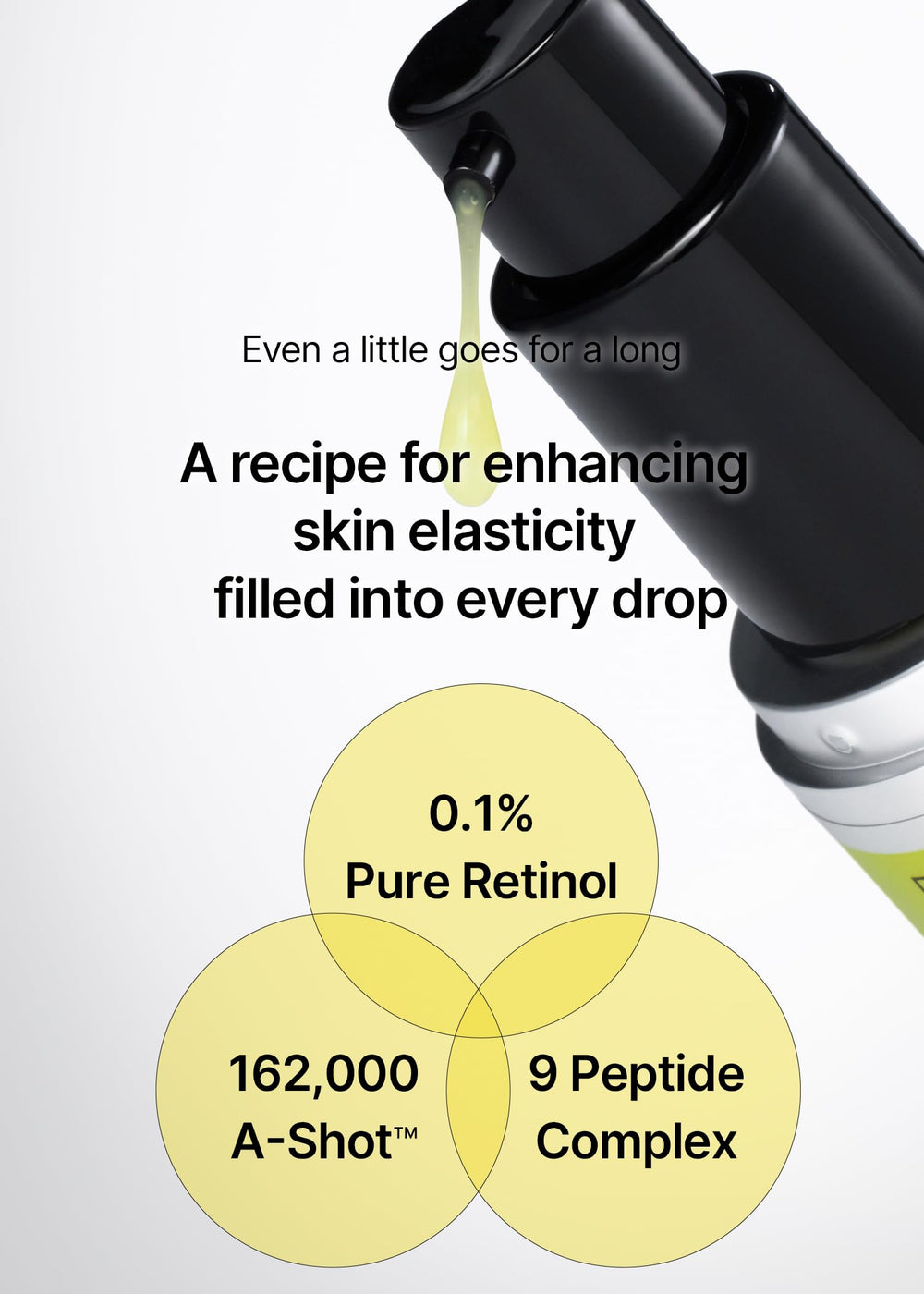 Celimax Vita A Retinol Shot lab image shows dermatologist-approved hypoallergenic formula for sensitive skin.