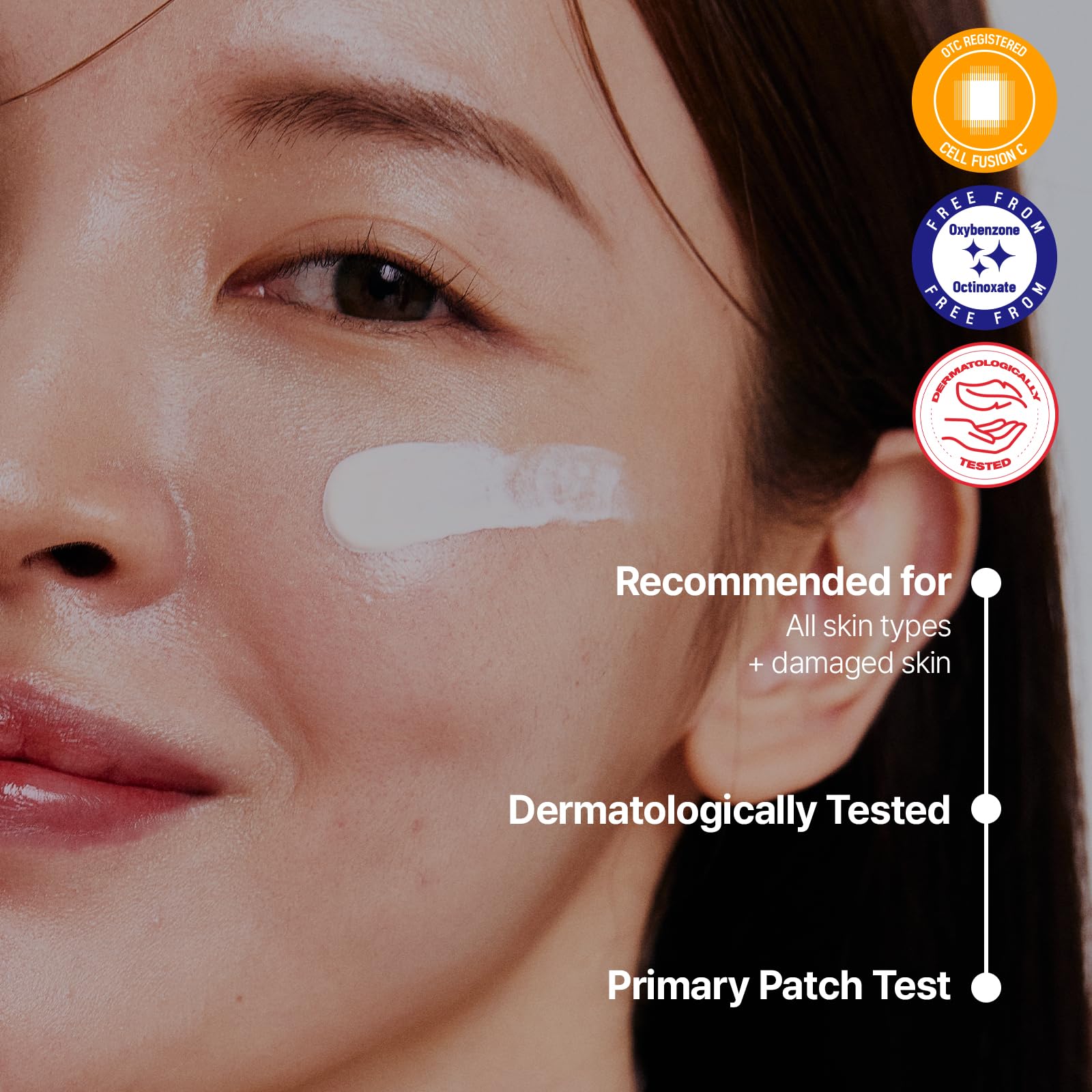 Cell Fusion C Aquatica dermatologically tested formula suitable for sensitive skin