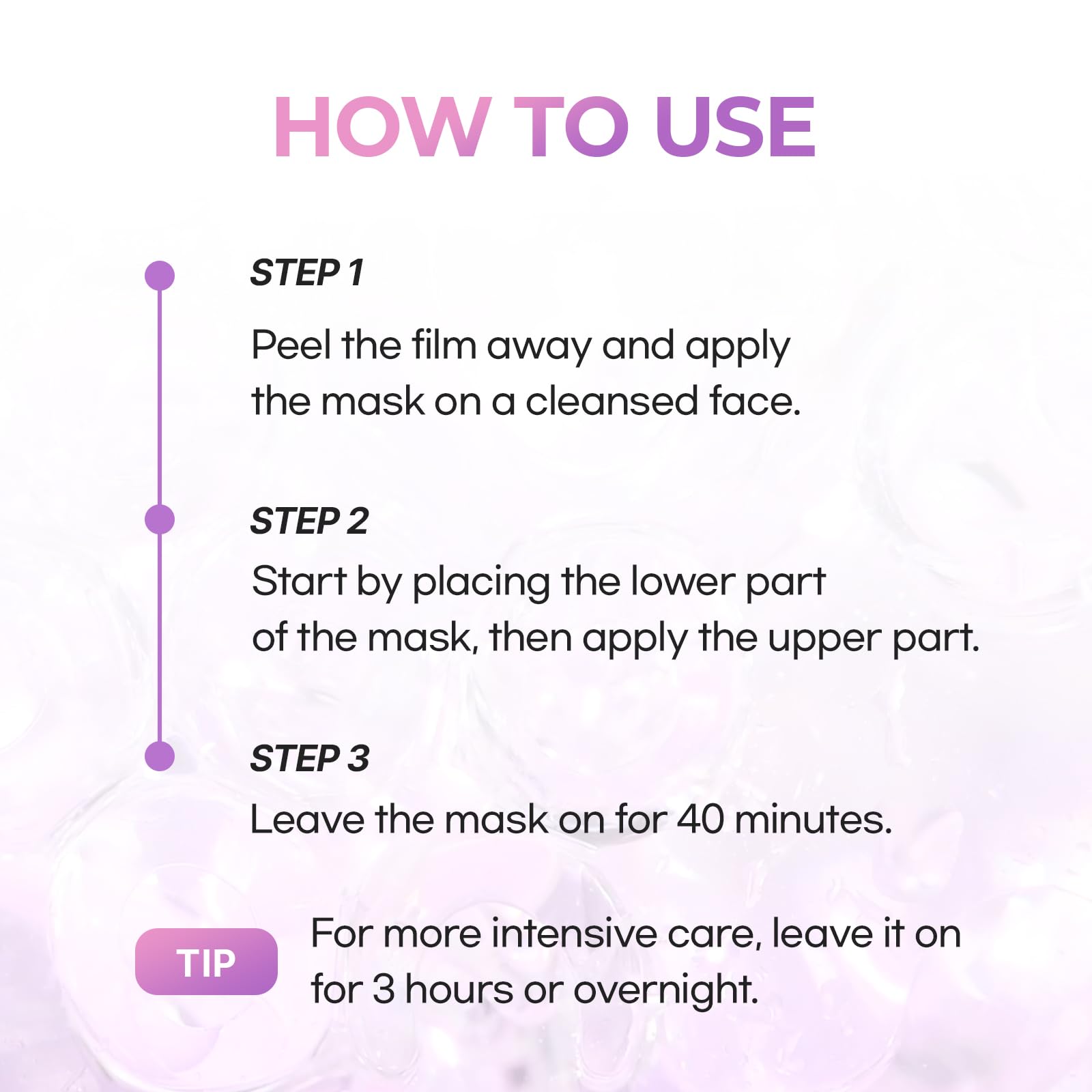 Cell Fusion C Glass Skin Collagen Mask results show radiant, plumped skin by morning.