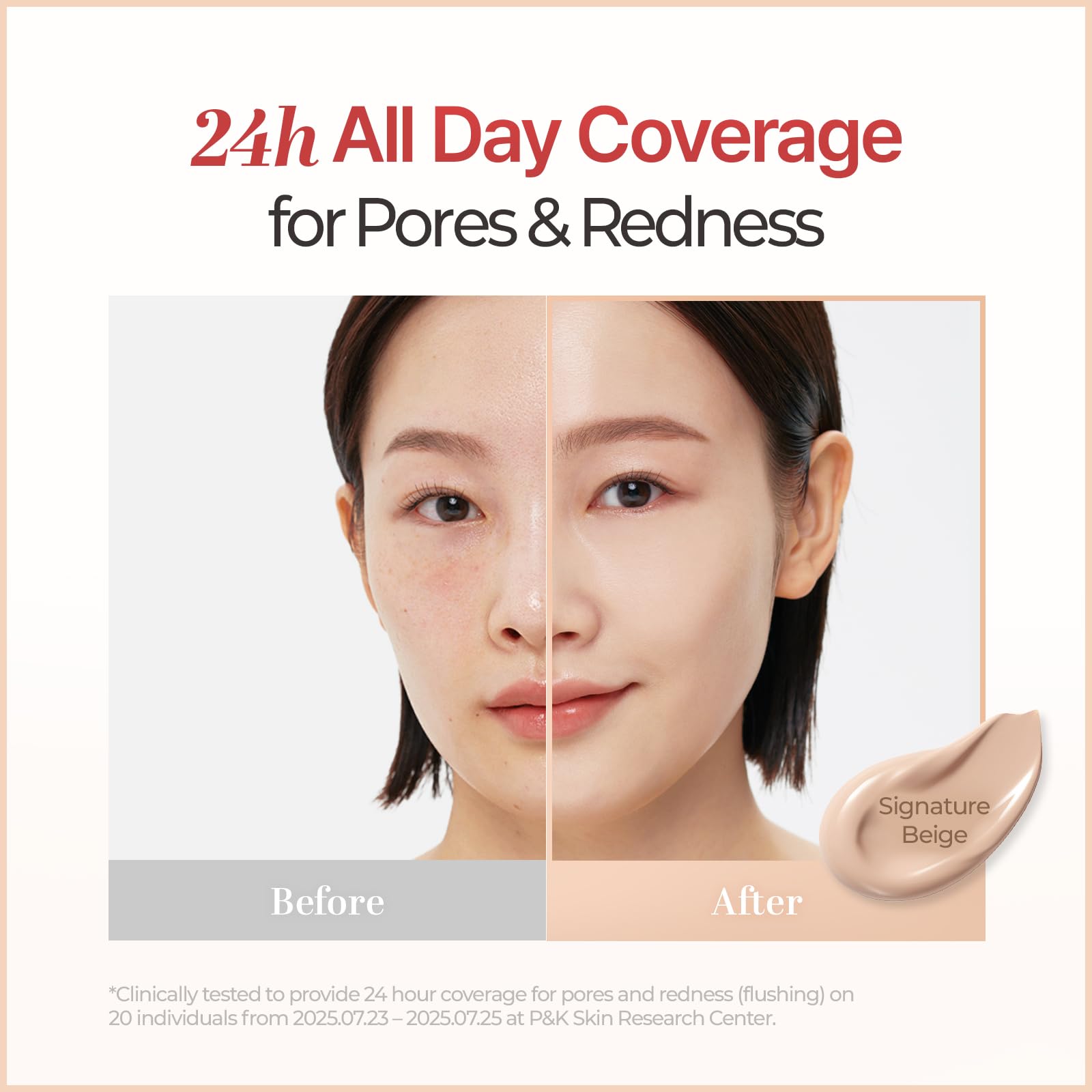Cell Fusion C skin-smoothing formula with peptides and ceramides supports barrier.
