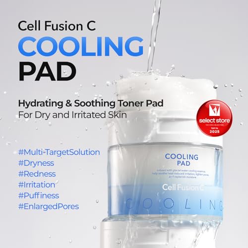 Cell Fusion C Post Alpha Cooling Pad cooling effect demonstrated as a refreshing morning boost.