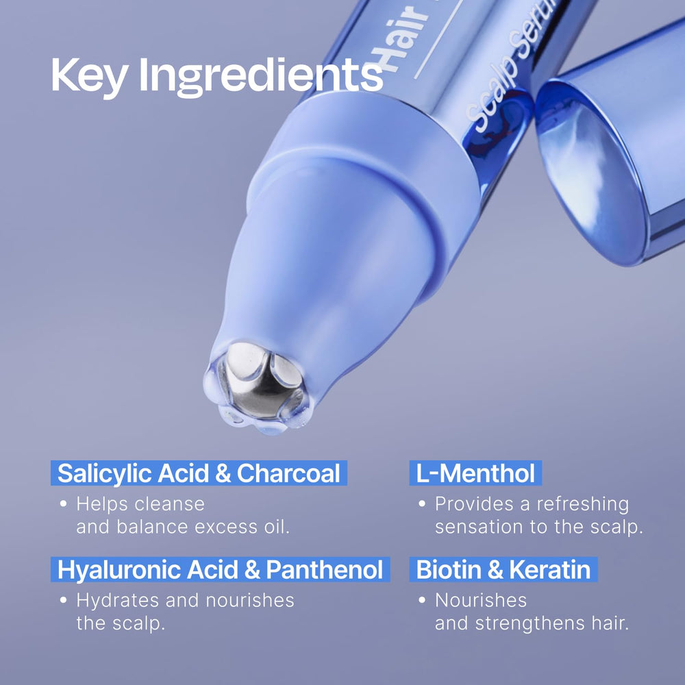 Celladix formula with menthol and keratin for fuller-looking hair.