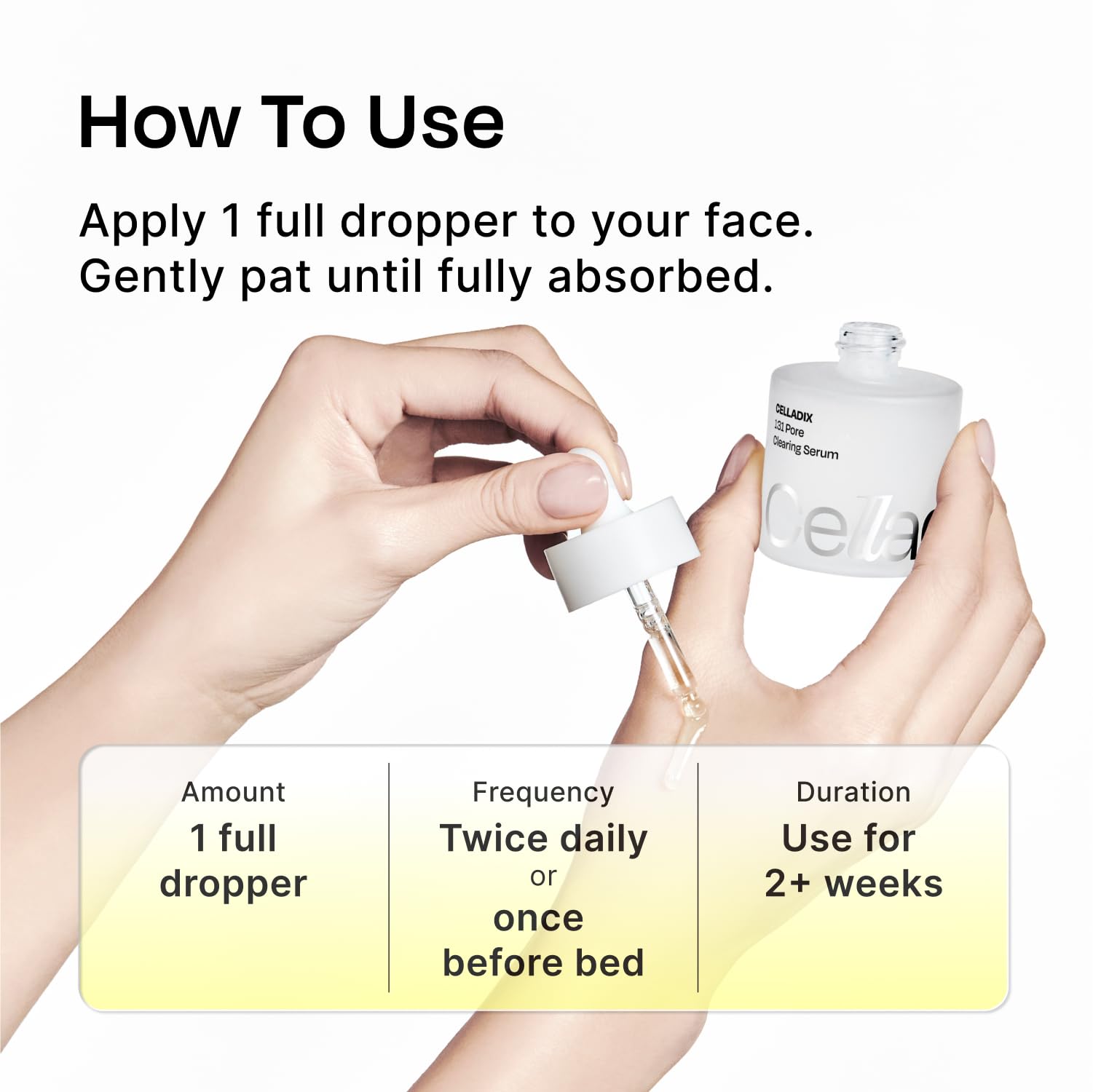 Packaging and label indicate suitability for all skin types