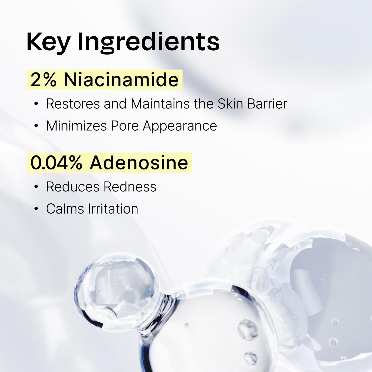 Oily skin use highlights pore-care and shine control