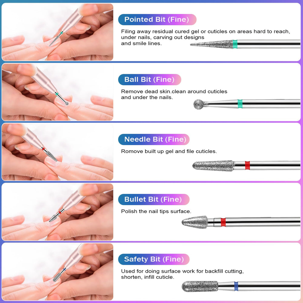 Cellentool cleaning brushes for bit maintenance and hygiene.