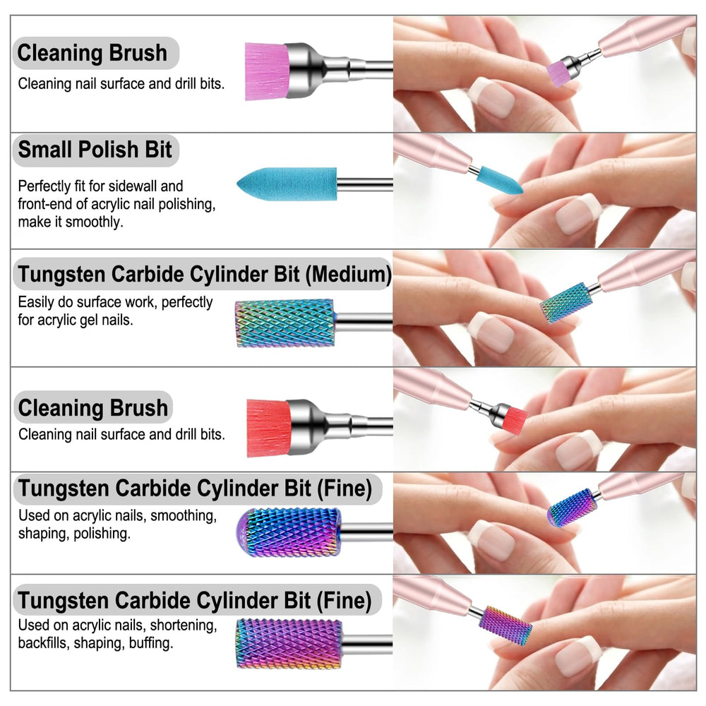 Cellentool tungsten carbide bits for durable prep and shaping surfaces.